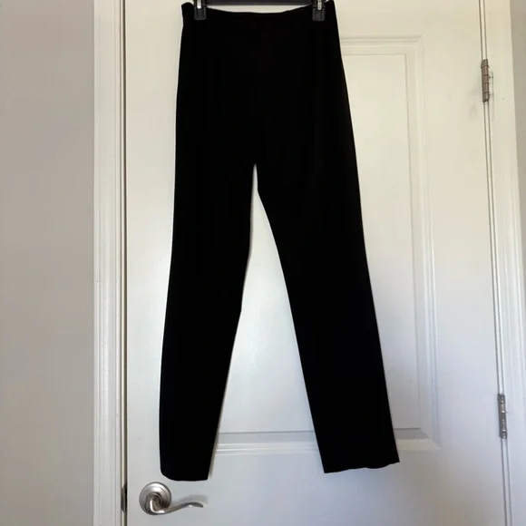 Talbots Black Easy Travel Straight Leg Pants - Picture 8 of 8